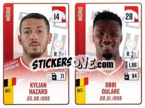 Sticker Kylian Hazard / Obbi Oulare