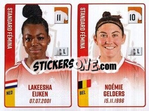 Sticker Lakeesha Eijken / Noémie Gelders