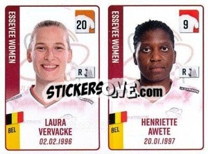 Sticker Laura Vervacke / Henriette Awete