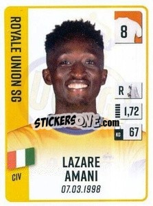 Sticker Lazare Amani