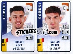 Sticker Lennard Hens / Nathan Rodes