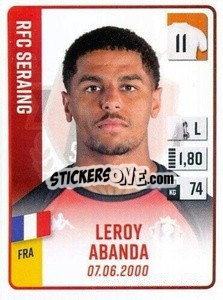 Sticker Leroy Abanda
