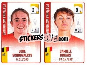 Sticker Lore Schoovaerts / Camille Dinjart