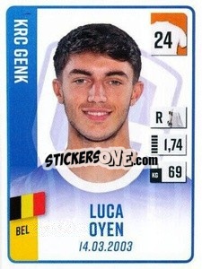 Sticker Luca Oyen