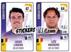Sticker Lucas Lissens / Loïc Masscho