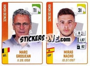 Sticker Marc Grosjean / Miras Nacho