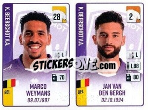 Sticker Marco Weymans / Jan Van Den Bergh
