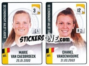 Sticker Marie Van Caesbroeck / Chanel Vandenhouwe