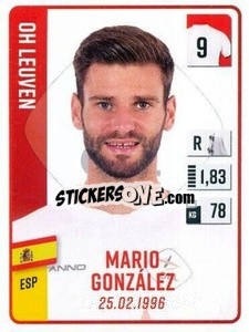 Sticker Mario González