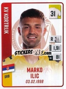 Sticker Marko Ilic