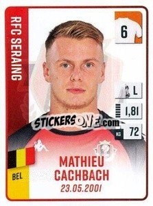 Sticker Mathieu Cachbach
