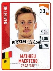 Sticker Mathieu Maertens