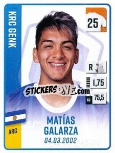 Sticker Matías Galarza