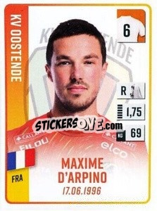 Sticker Maxime D'Arpino