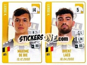 Sticker Maxime De Bie / Brent Laes