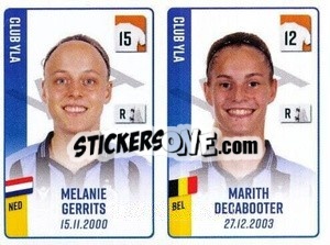 Sticker Melanie Gerrits / Marith Decabooter