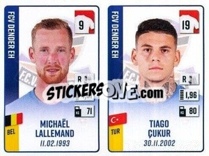 Sticker Michaël Lallemand / Tiago Çukur