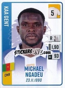 Sticker Michael Ngadeu - Belgian Pro League 2022-2023 n. 161 - Panini