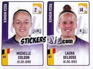 Sticker Michelle Colson / Laura Deloose