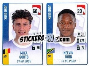 Sticker Mika Godts / Kelvin John