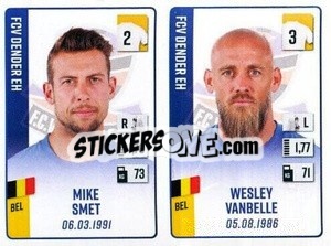Sticker Mike Smet / Wesley Vanbelle