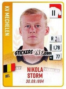 Sticker Nikola Storm