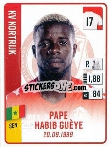 Sticker Pape Habib Guèye