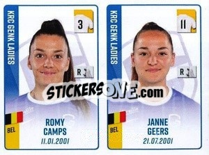 Sticker Romy Camps / Janne Geers