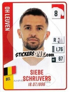 Sticker Siebe Schrijvers