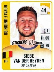 Sticker Siebe Van Der heyden