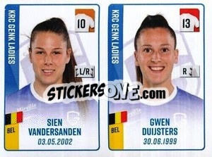Sticker Sien Vandersanden / Gwen Duijsters