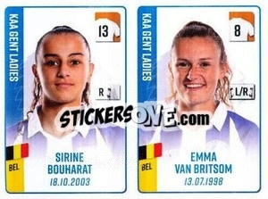 Sticker Sirine Bouharat / Emma Van Britsom