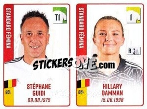 Sticker Stéphane Guidi / Hillary Damman