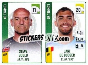 Sticker Steve Bould / Jari De Busser