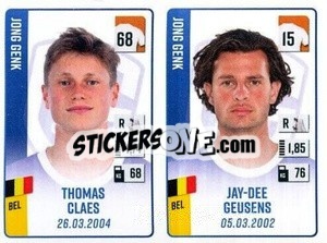 Sticker Thomas Claes / Jay-Dee Geusens