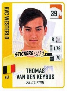 Sticker Thomas Van Den Keybus