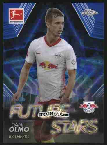 Figurina Dani Olmo - Bundesliga Chrome 2020-2021. Sapphire Edition n. FS-DO - Panini