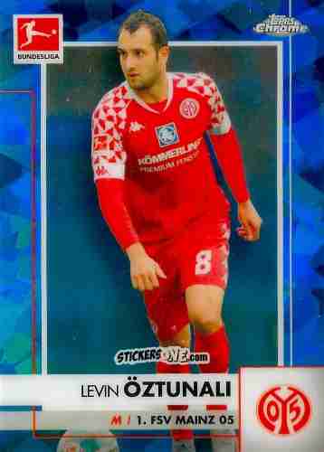 Figurina Levin Öztunali - Bundesliga Chrome 2020-2021. Sapphire Edition n. 72 - Panini