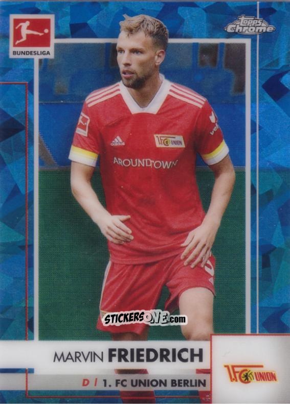 Cromo Marvin Friedrich - Bundesliga Chrome 2020-2021. Sapphire Edition n. 17 - Panini