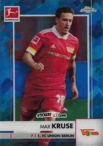 Sticker Max Kruse - Bundesliga Chrome 2020-2021. Sapphire Edition n. 14 - Panini