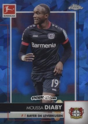 Cromo Moussa Diaby - Bundesliga Chrome 2020-2021. Sapphire Edition n. 62 - Panini