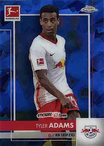 Figurina Tyler Adams - Bundesliga Chrome 2020-2021. Sapphire Edition n. 55 - Panini