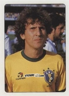 Cromo Zico - i 100 Re del Calcio 1998 n. 98 - Edigamma