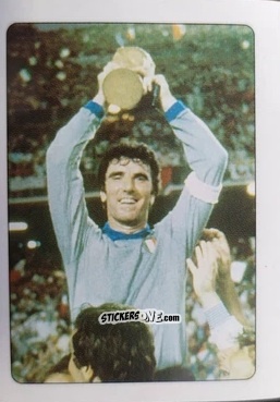 Figurina Dino Zoff - i 100 Re del Calcio 1998 n. 100 - Edigamma