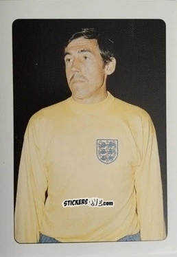 Cromo Gordon Banks - i 100 Re del Calcio 1998 n. 5 - Edigamma