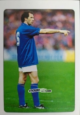 Cromo Franco Baresi - i 100 Re del Calcio 1998 n. 6 - Edigamma