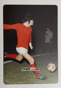 Cromo George Best - i 100 Re del Calcio 1998 n. 10 - Edigamma