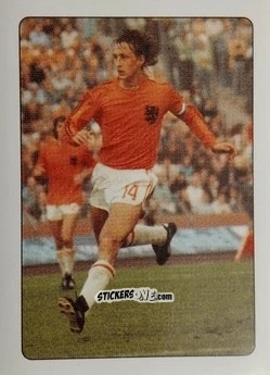 Cromo Johna Cruyff - i 100 Re del Calcio 1998 n. 23 - Edigamma