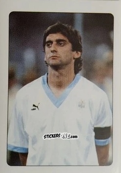 Cromo Enzo Francescoli - i 100 Re del Calcio 1998 n. 35 - Edigamma