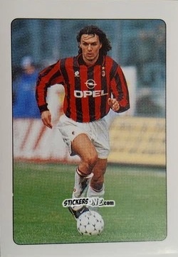 Cromo Paolo Maldini - i 100 Re del Calcio 1998 n. 53 - Edigamma